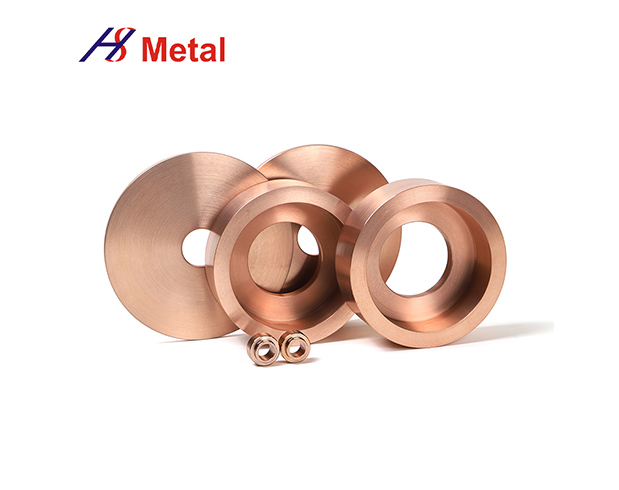 Tungsten copper alloy for optical chip base