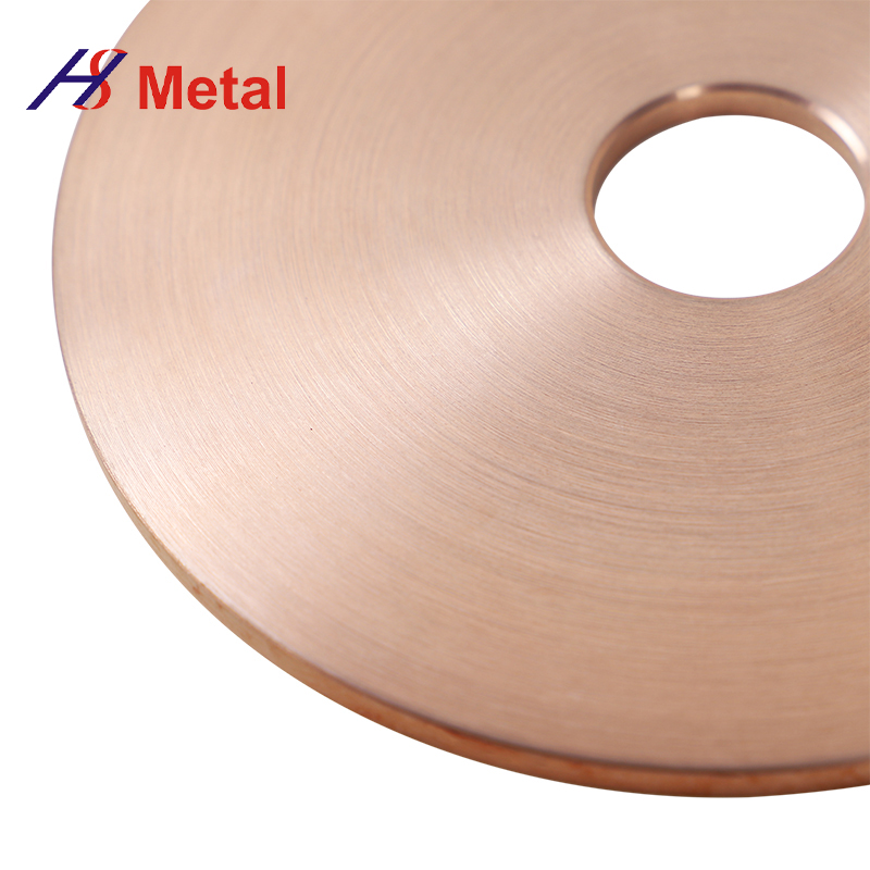 Molybdenum copper alloy plate